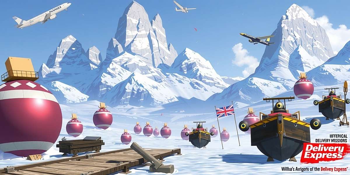 Concept art for upcoming historical delivery missions in Delivery Express